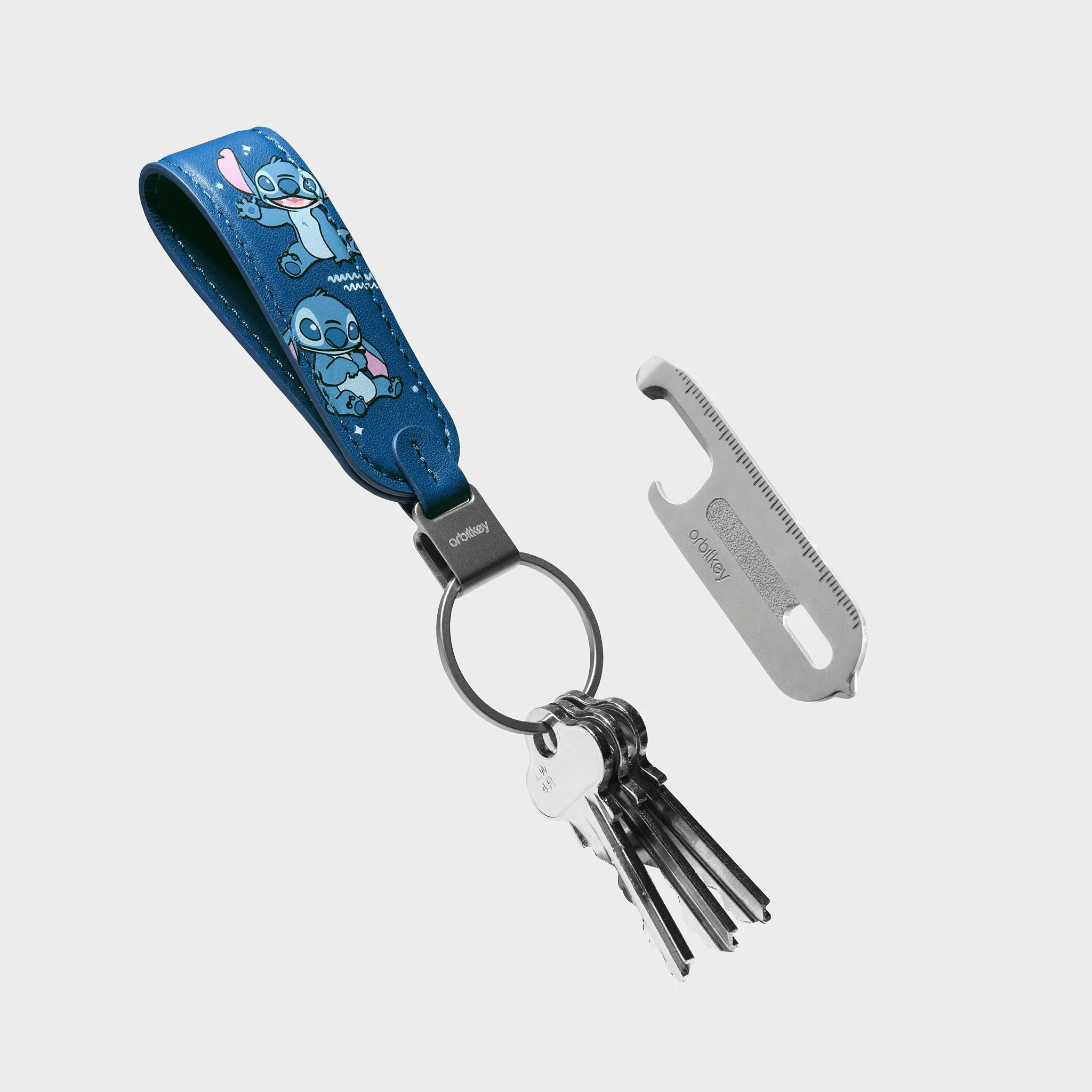 Disney | Orbitkey Minnie Mouse Loop Keychain + Nail File & Mirror Kit - Image 7