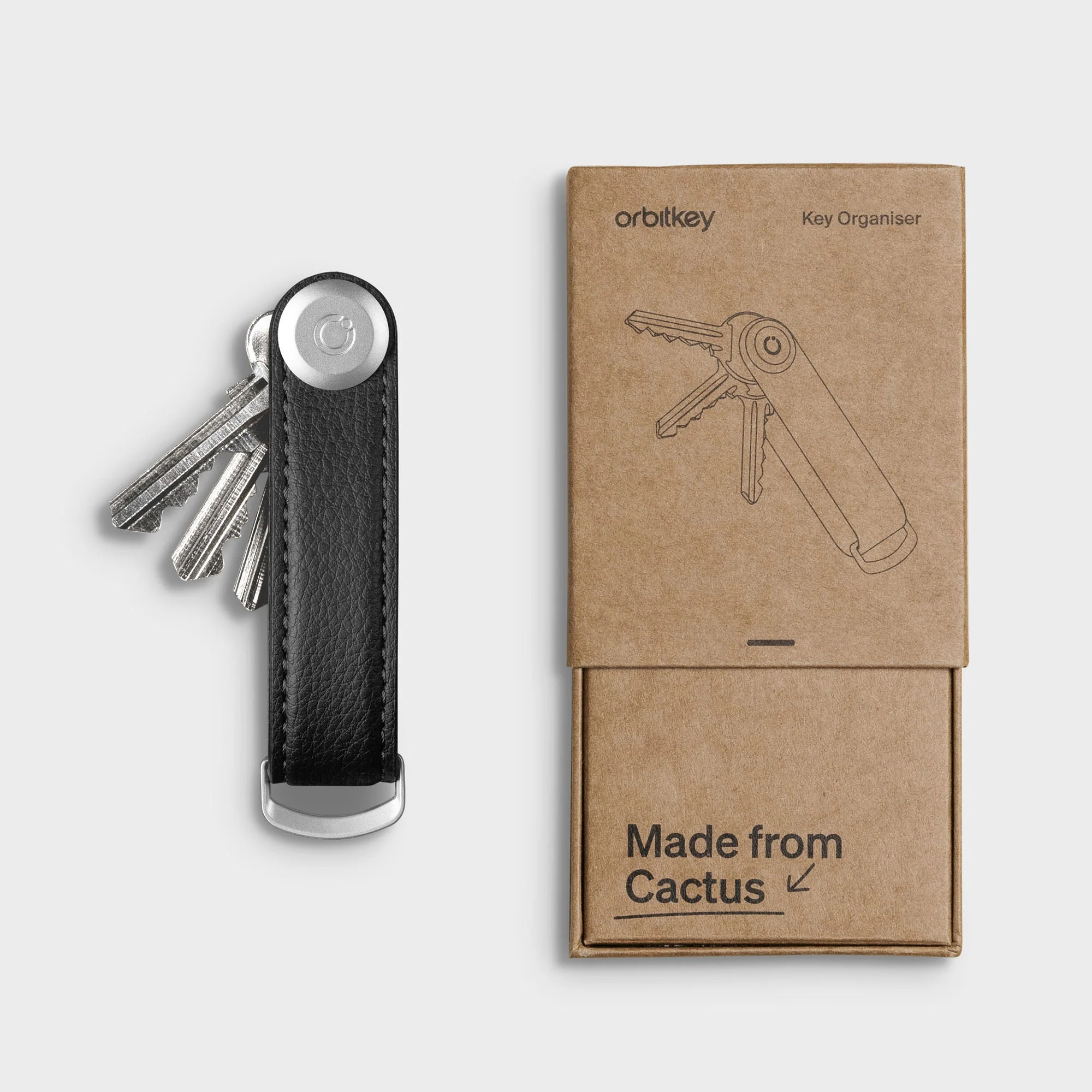 Key Organizer Cactus - Black - Image 6