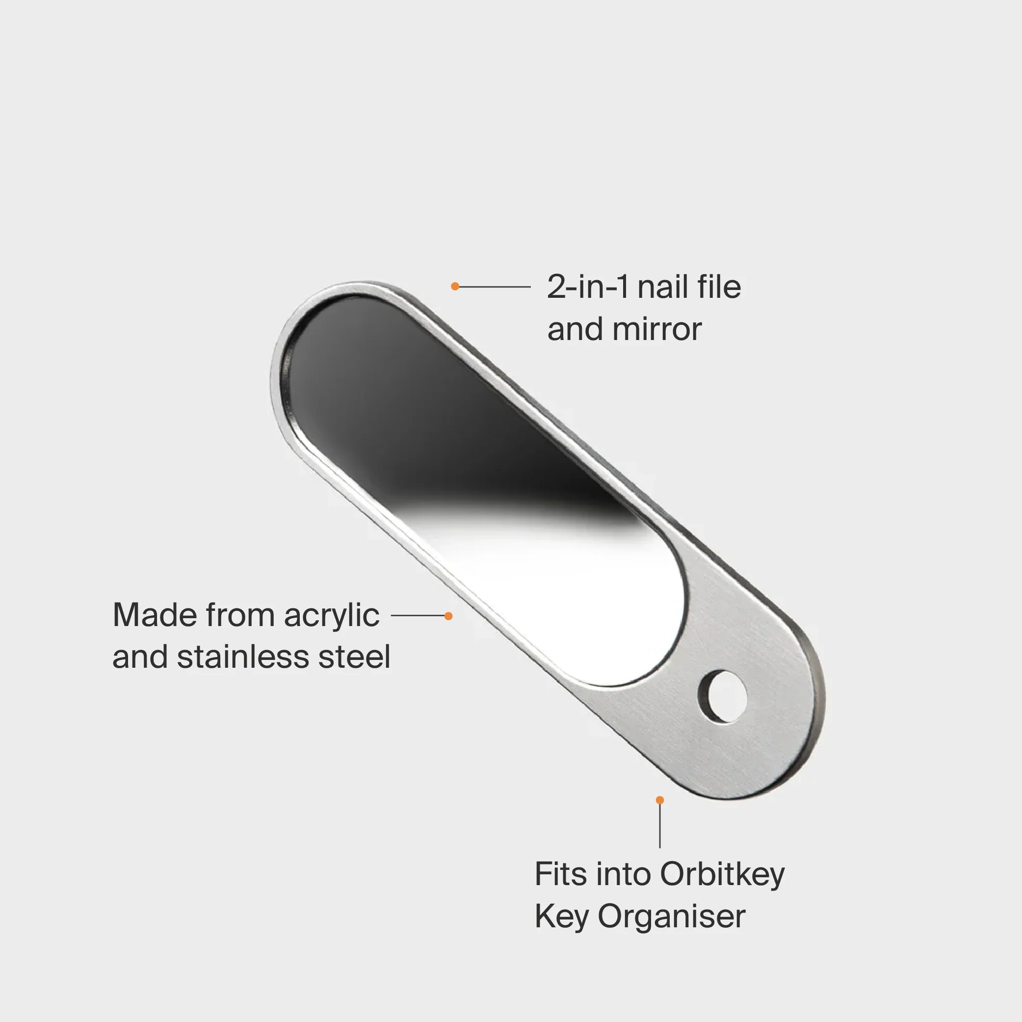 Nail File & Mirror - Image 4